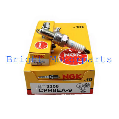 NGK Original CPR8EA-9 2306 Motorcycle Spark Plug Nickel for Honda, Haojue, Suzuki, Yamaha