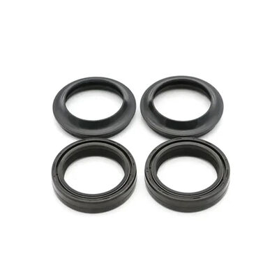 Rubber Front Fork Oil Seal TC Motorcycle Fork Seal Kit 45x57x11mm Complete Dust Seal Set for Fork Maintenance and Repair