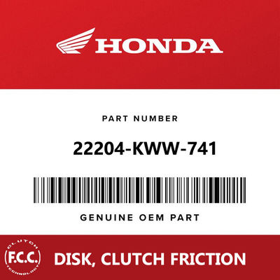 FCC Original Clutch Disc Friction Plate for Honda KWW WAVE110, NBC110